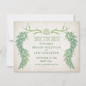 手異教の打ち結婚の セーブザデート (正面)