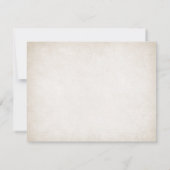 手異教の打ち結婚の セーブザデート (裏面)