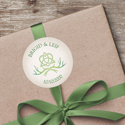 手異教の打ち結婚の ラウンドシール