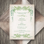 手異教の打ち結婚の 招待状