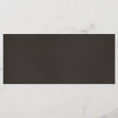 手相占い 魔術 ハロウィンパーティー カクテルメニュー メニュー (裏面)