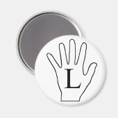 手磁石離れ マグネット (正面/裏面)