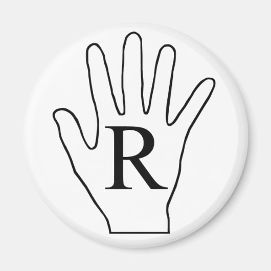 手磁石（右） マグネット (正面)