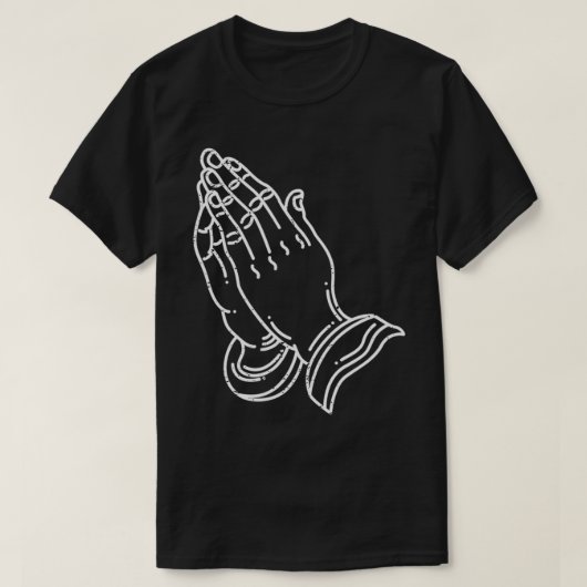 手祈が強い Tシャツ (デザイン正面)