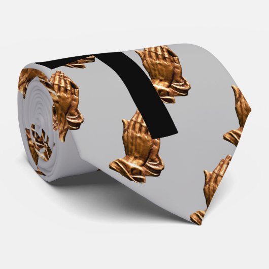 手祈を組む ネクタイ (ロール)