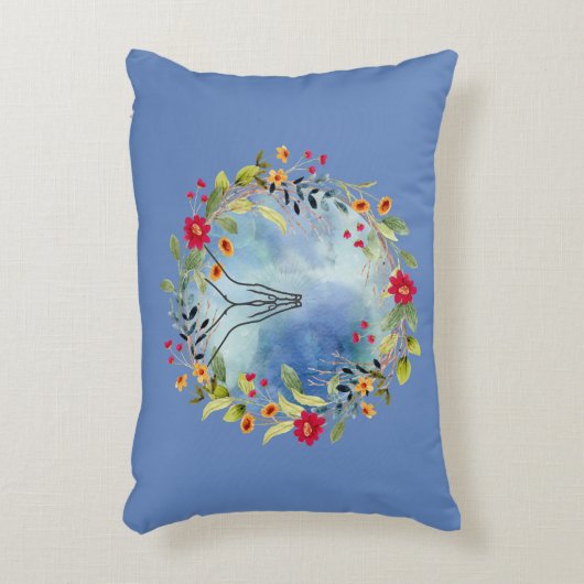 手祈水の色 アクセントクッション (正面(垂直))