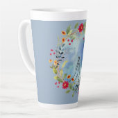 手祈水の色 カフェラテマグ (左アングル)