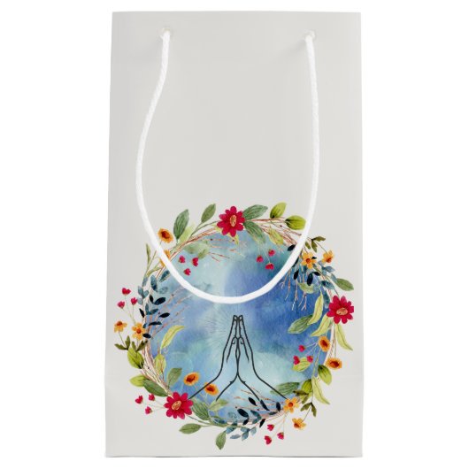手祈水の色 スモールペーパーバッグ (正面)