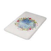 手祈水の色 バスマット (アングル)