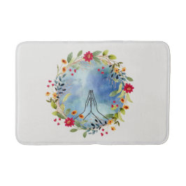 手祈水の色 バスマット