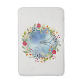 手祈水の色 バスマット (正面縦)