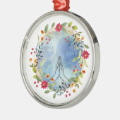 手祈水の色 メタルオーナメント (左)