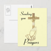 手祈 ポストカード (正面/裏面)