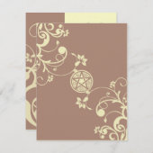 手空き招待状 招待状 (正面/裏面)