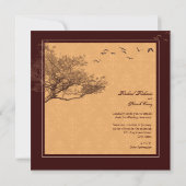 手空き招待状 招待状 (裏面)