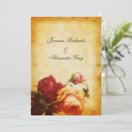 手空き招待状 招待状 (スタンド正面)