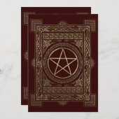 手空き 招待状 (正面/裏面)