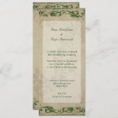 手空き 招待状 (正面/裏面)