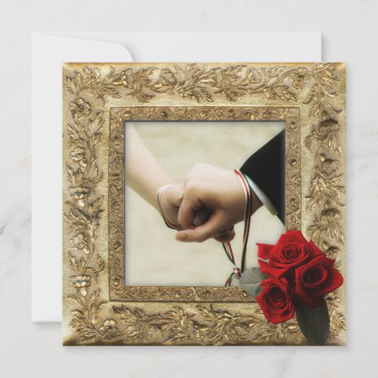 手空き 招待状 (正面)