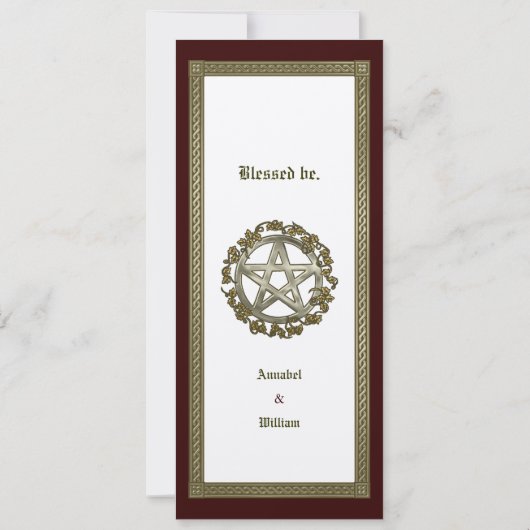 手空き 招待状 (裏面)