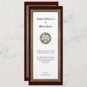 手空き 招待状 (正面/裏面)