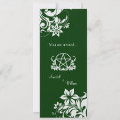 手空き 招待状 (裏面)