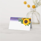 手空白の素朴用ひま書結婚り プレイスカード (裏面)