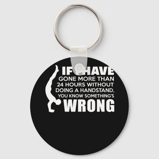 手立体操をしないで24時間 キーホルダー (正面)