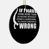 手立体操をしないで24時間 セラミックオーナメント (右)