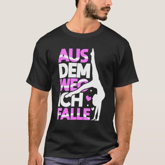 手立体操ガールズアクロバティック Tシャツ (正面)