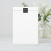 手紙および招待カードのあなたの家紋 招待状 (スタンド正面)