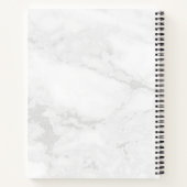 手紙から天国カスタム5 Photo Collageの悲しみ ノートブック (裏面)