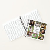 手紙から天国8 Photo Collage悲しみ悲しみ ノートブック (内部)