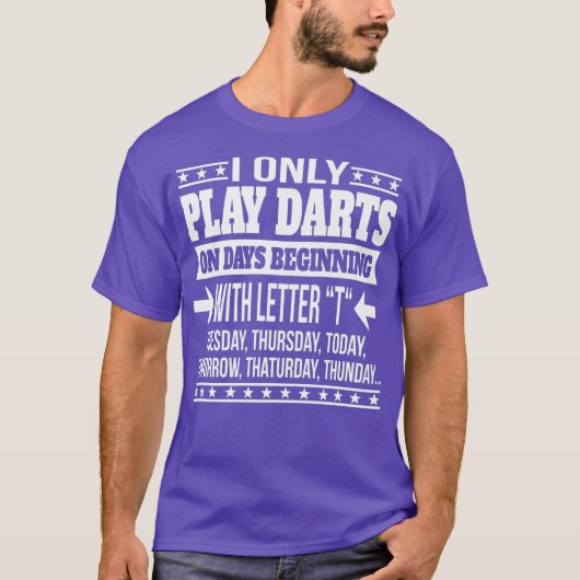 手紙で遊始まる日に矢を射るだけだ Tシャツ (正面)