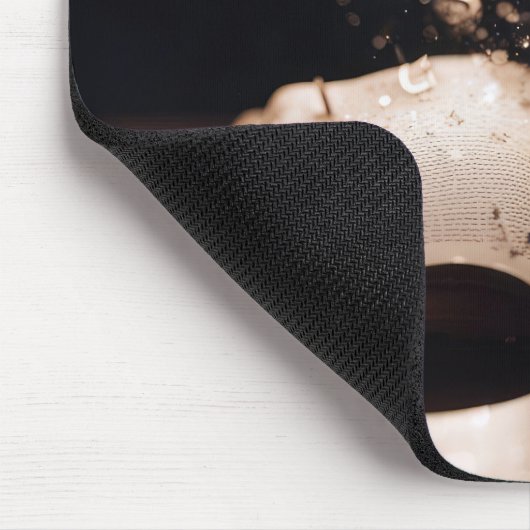 手紙と輝飛んでいるきのある本 マウスパッド (コーナー)