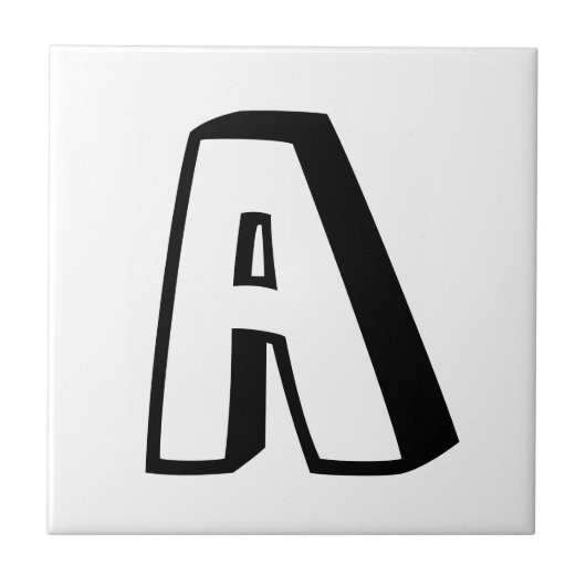 手紙のタイルファンキーな3D タイル (正面)