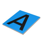 手紙のタイル-青い背景 タイル (側面)