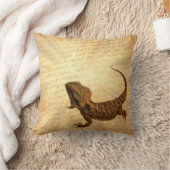 手紙のトカゲ クッション (ブランケット)
