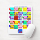 手紙のフォーク マウスパッド (マウス)