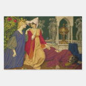 手紙の変更1908 by Joseph Edward Southall ラッピングペーパーシート (正面2)