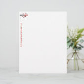 手紙の頭部 レターヘッド (スタンド正面)