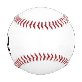 手紙はっきりした「新郎の父」結婚式 野球ボール (正面)