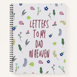 手紙をパパ天国 ノートブック
