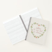 手紙をパパ天国 ノートブック (内部)