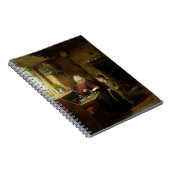 手紙を密封します、1890年(パネルの油) ノートブック (右側)