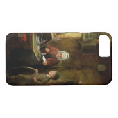 手紙を密封します、1890年(パネルの油) Case-Mate iPhoneケース (裏面(横))