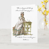 手紙を書きます カード (黄色い花)