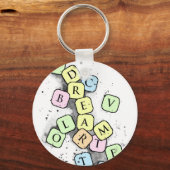 手紙を書く キーホルダー (正面)