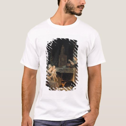 手紙を読むこと Tシャツ (正面)