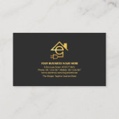 手紙スタイリッシュE電気工事士サービス 名刺 (裏面)